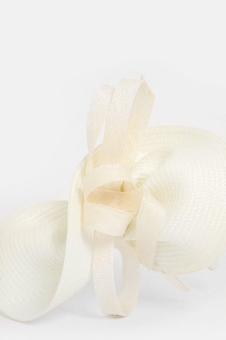 Asymmetric Bow Headband Fascinator - Image 3