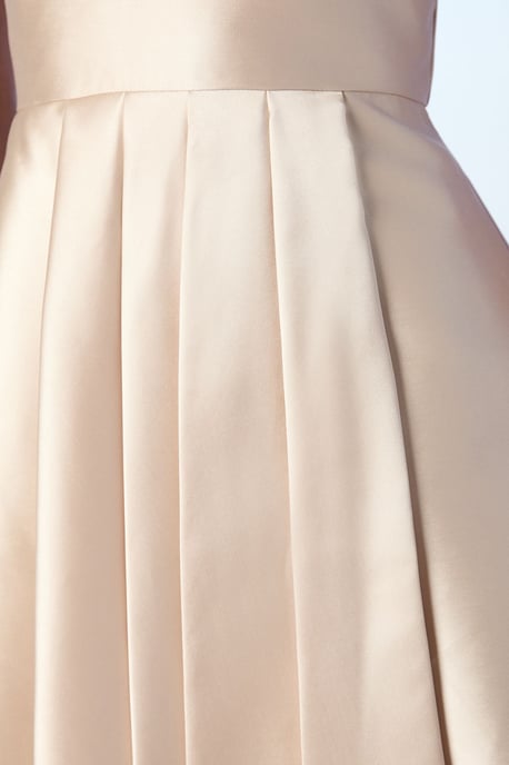 Coast Honoured Petite Sleeveless Plunge Waterfall Twill Maxi Bridesmaid Dress - Image 5