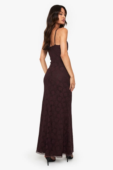 Tall Lace Strappy Maxi Dress - Image 2