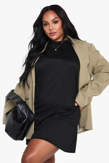 PLUS T SHIRT MINI DRESS - Image 5