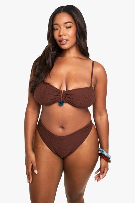 Plus Crinkle High Waist Brief - Image 3