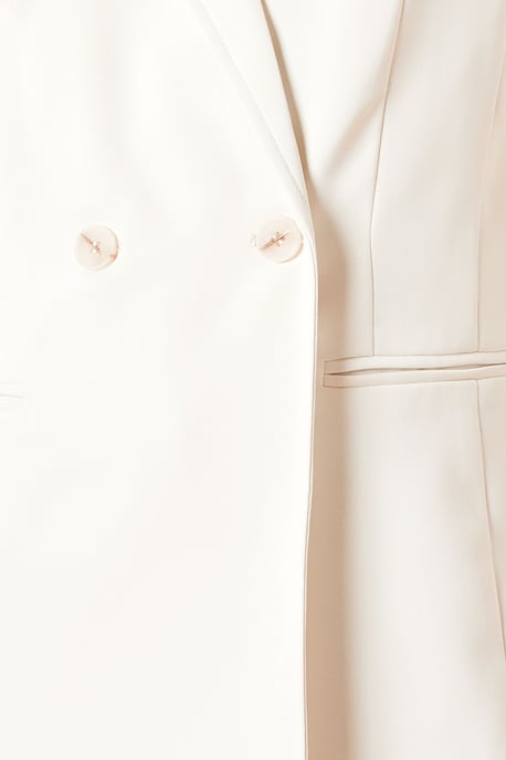 Tailored Seam Front Detail Blazer - Image 5