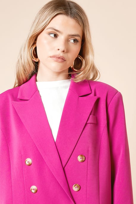 Oversized Double Breasted Blazer - Image 3