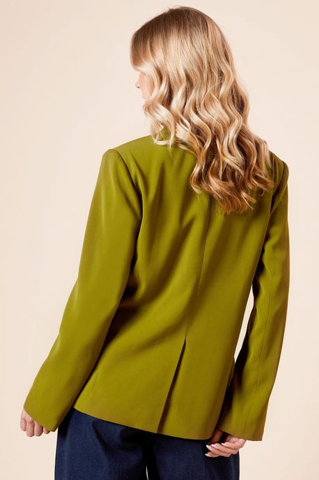 Tailored Seam Front Detail Blazer - Image 3
