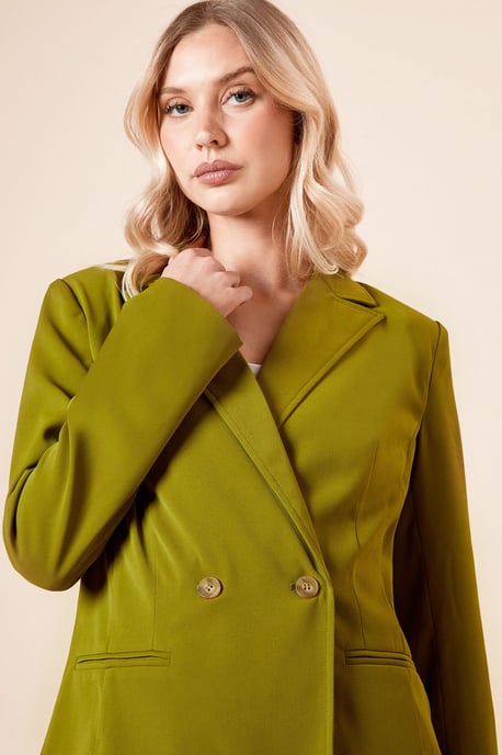 Tailored Seam Front Detail Blazer - Image 4