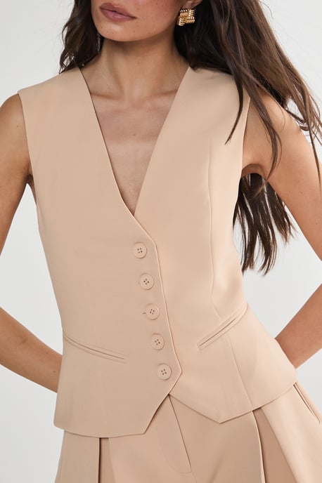 Tailored Button Through Waistcoat - Image 3