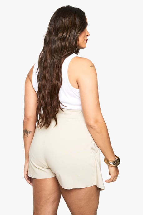 Plus Wrap Buckle Skort - Image 2