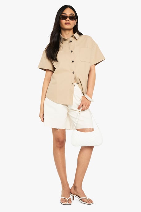 Twill Short Sleeve Shirt - Image 3