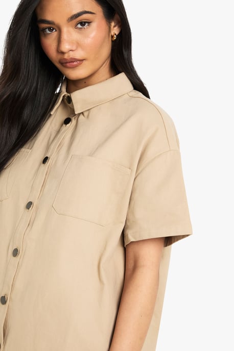 Twill Short Sleeve Shirt - Image 4