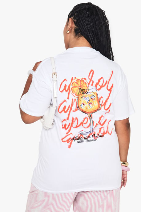 PLUS APEROL SPRITZ OVERSIZED T-SHIRT - Image 1