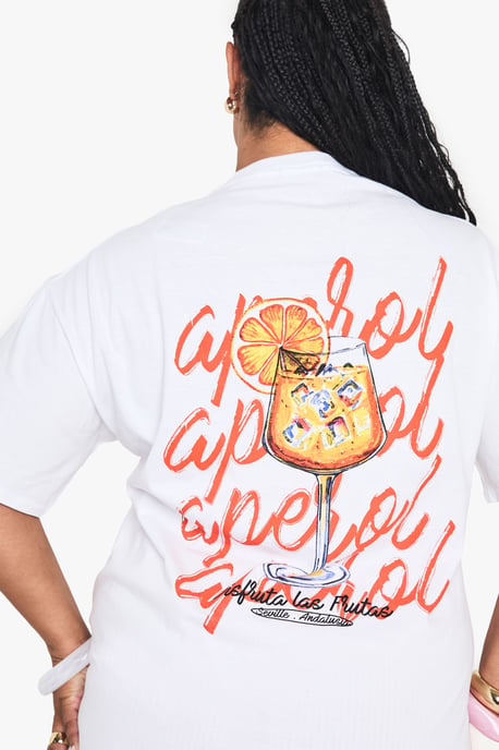 PLUS APEROL SPRITZ OVERSIZED T-SHIRT - Image 4