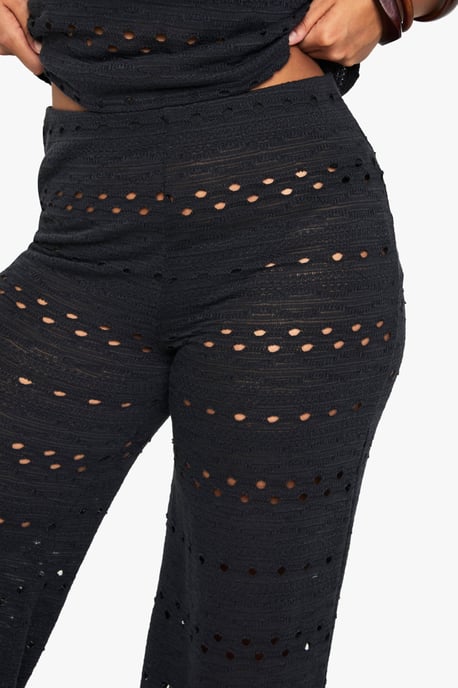 Plus Beach Wide Leg Beach Trousers - Image 4