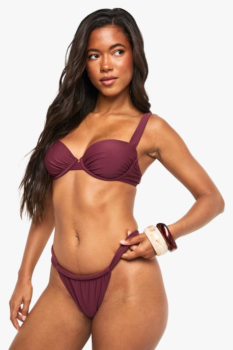 Swimwear Essentials Ruched Brief - Image 3