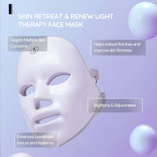 ErthSkin Skin Retreat & Renew Light Therapy Face Mask - Image 6