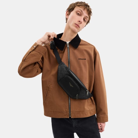 Racer Small Belt Bag in Signature - Image 4