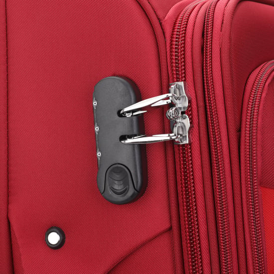 Rode uitbreidbare zachte koffer met 8 wielen, reisbagageset, lichte handbagage - Image 6