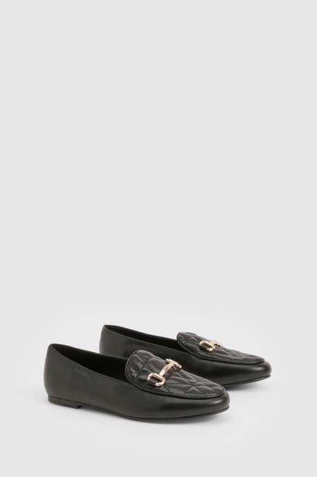 Wide Fit Quilted Loafer - Image 2