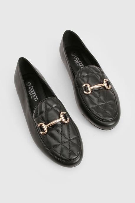 Wide Fit Quilted Loafer - Image 6