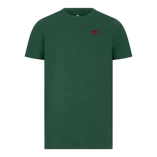 3 Pack Nike Sportswear Men's Club T Shirt in Green/Blue/White - Image 2