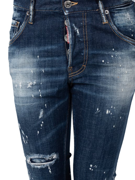 Dsquared2 Jeans Skater Jean damer Blå - Image 3