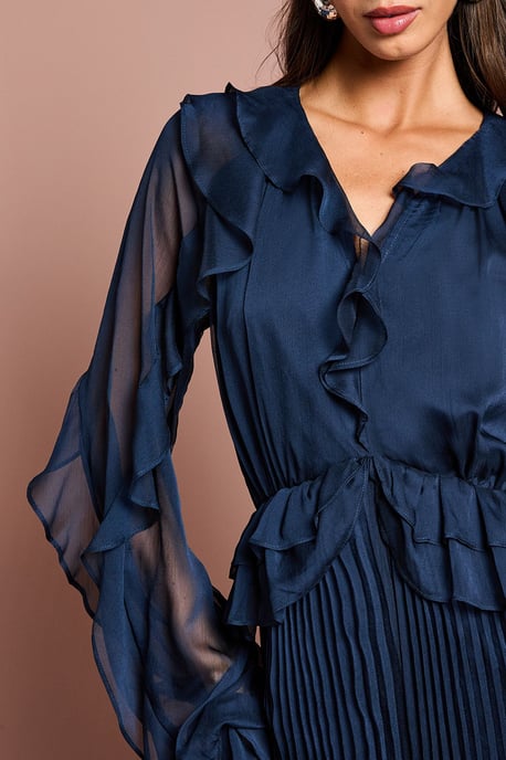 Soft Chiffon Frill Jumpsuit - Image 5