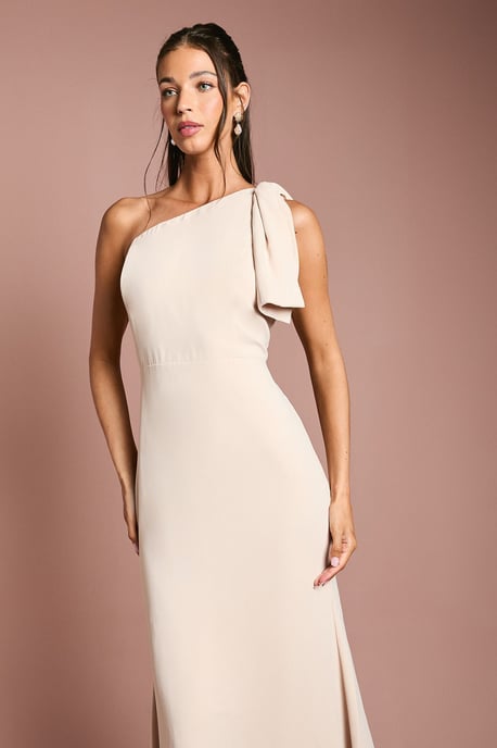 Coast Honoured Bow One Shoulder Maxi Bridesmaid Dress - Image 2