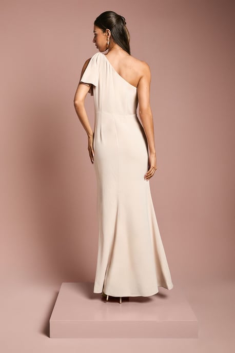 Coast Honoured Bow One Shoulder Maxi Bridesmaid Dress - Image 4