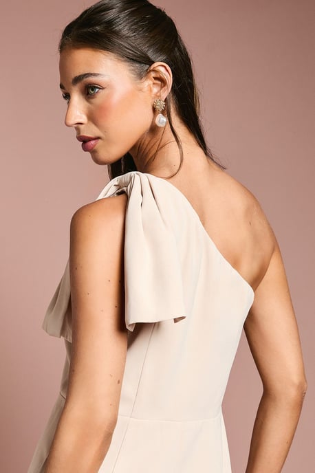 Coast Honoured Bow One Shoulder Maxi Bridesmaid Dress - Image 5