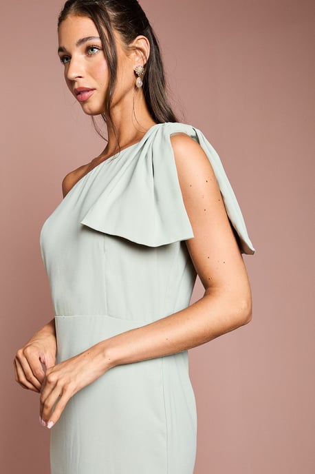 Coast Honoured Bow One Shoulder Maxi Bridesmaid Dress - Image 3