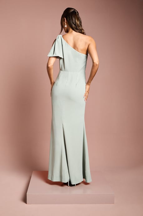 Coast Honoured Bow One Shoulder Maxi Bridesmaid Dress - Image 5
