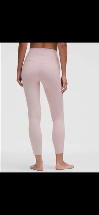 Lululemon Women’s Wunder Under Senseknit High-Rise Tight-25’' in Pink - Image 4