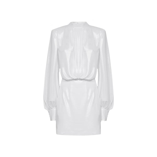 Blanca Vita Abelia gelamineerde minijurk - Image 1