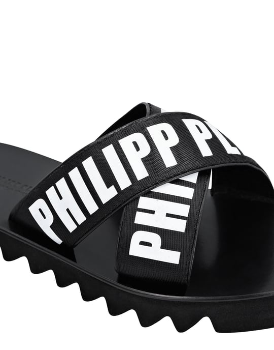 Flat Gummy Sandals - Image 4