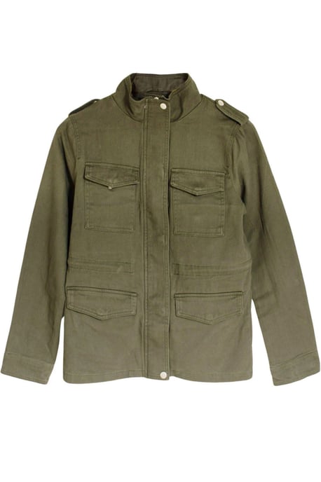 Canvas Military Jacket - Image 2