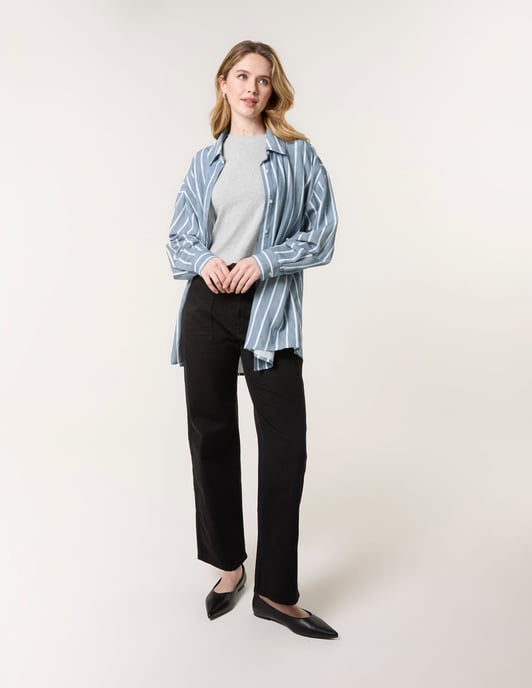 Wide Leg Pocket Trousers - Image 1