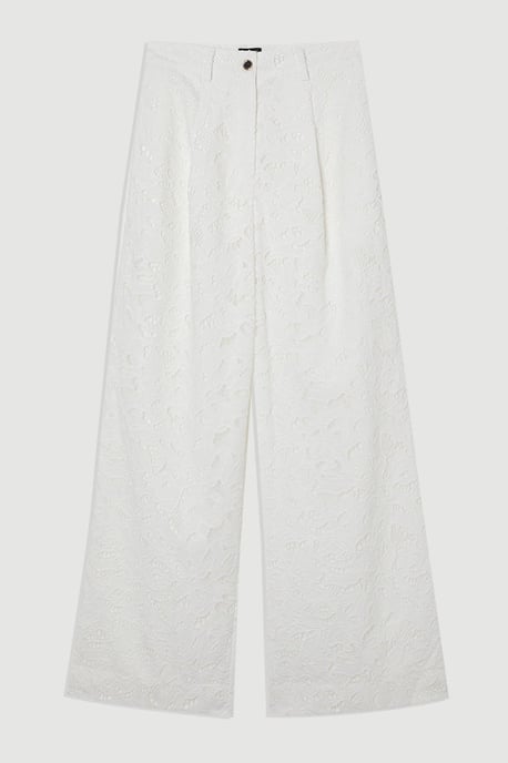 Tall Cutwork Woven Straight Leg Trouser - Image 4
