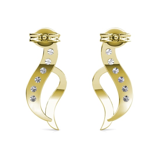 Destiny oorbellen - Goud en kristal - Image 4