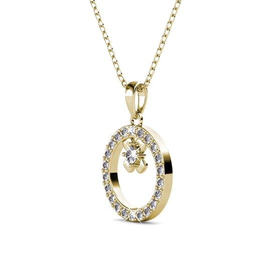 Eliza hangers - Goud en kristal - Image 3