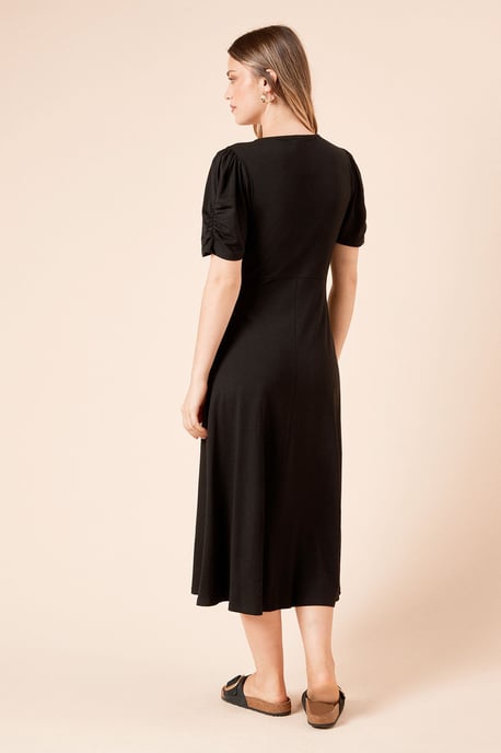 Wrap Front Midi Dress - Image 5
