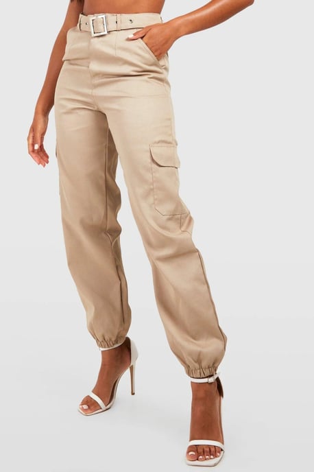 Belted Cargo Trousers - Image 5