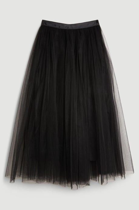 Lydia Millen Tulle Woven Maxi Skirt - Image 4