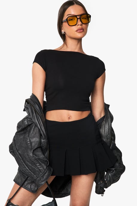 Pleated Tennis Skort - Image 1