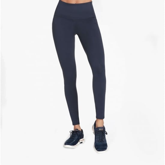 Skechers W03lg30b/nvy Goflex Dames Gymleggings Blauw Iris - Image 1