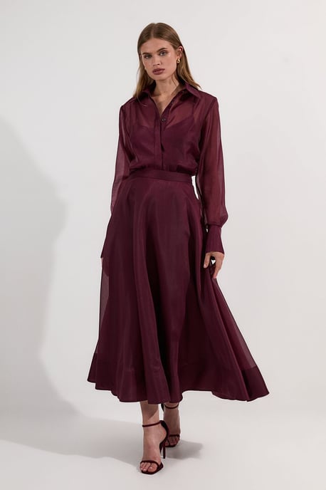 Lydia Millen Organdie Woven Prom Skirt - Image 1