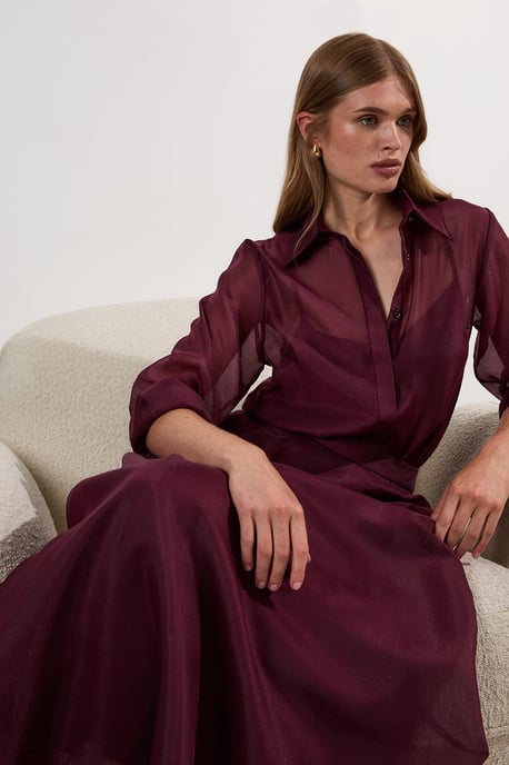 Lydia Millen Organdie Woven Prom Skirt - Image 2