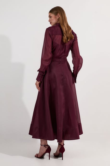 Lydia Millen Organdie Woven Prom Skirt - Image 6