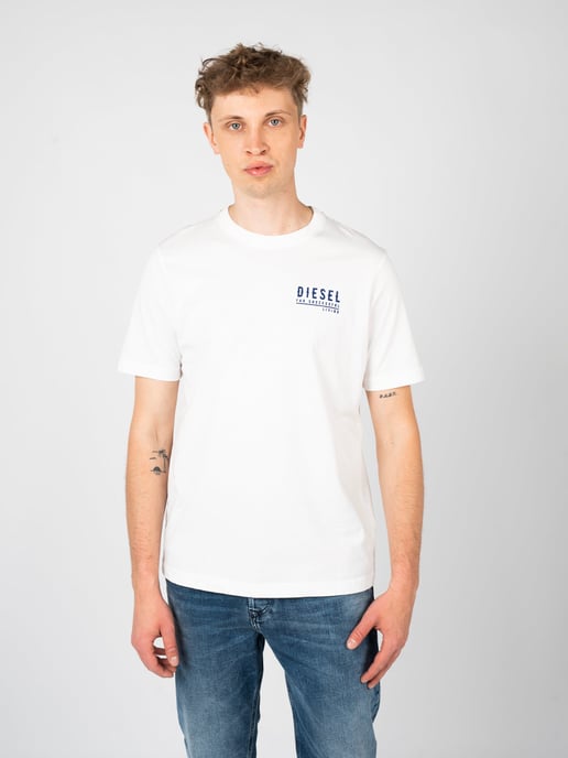 Diesel T-shirt T-Just Men's White - Image 3