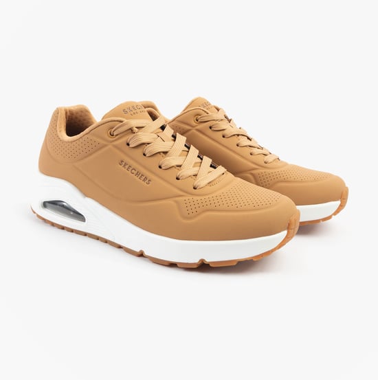 Skechers Uno - Stand On Air Mens Trainers Tan - Image 2