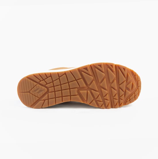 Skechers Uno - Stand On Air Mens Trainers Tan - Image 3