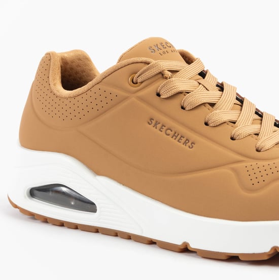 Skechers Uno - Stand On Air Mens Trainers Tan - Image 6